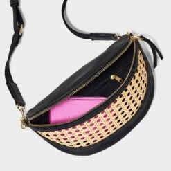 Straw Detail Belt Crossbody Bag - Universal Thread™ -Universal Thread GUEST e5882f0b aa3e 4f9b 9a60 b3eccc4fd7ce