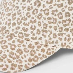 Leopard Print Baseball Hat - Universal Thread™ Cream 7 Leopard Print Baseball Hat - Universal Thread™ Cream -Universal Thread GUEST e7b1b51d 1328 481f 80ff 9777f2b78bc1