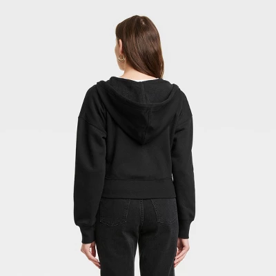 Women's Cropped Zip-Up Sweatshirt - Universal Thread™ 3 Women's Cropped Zip-Up Sweatshirt - Universal Thread™
