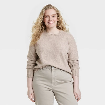 Women's Crew Neck Cashmere-Like Pullover Sweater - Universal Thread™ 13 Women's Crew Neck Cashmere-Like Pullover Sweater - Universal Thread™ - Image 11
