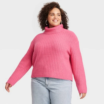 Women's Mock Turtleneck Cashmere-Like Pullover Sweater - Universal Thread™ 6 Women's Mock Turtleneck Cashmere-Like Pullover Sweater - Universal Thread™ - Image 4