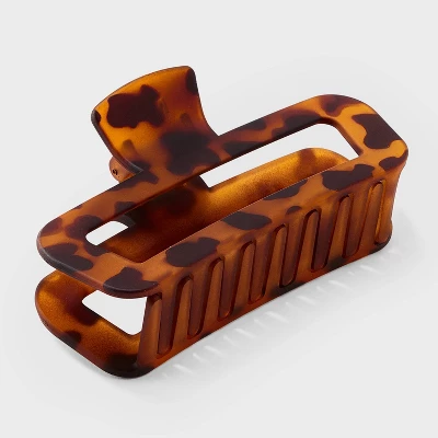 Open Rectangle Jumbo Claw Hair Clip - Universal Thread™ 8 Open Rectangle Jumbo Claw Hair Clip - Universal Thread™ - Image 6